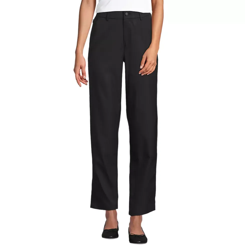 School Uniform Women's Performance Chino Straight Leg Pants