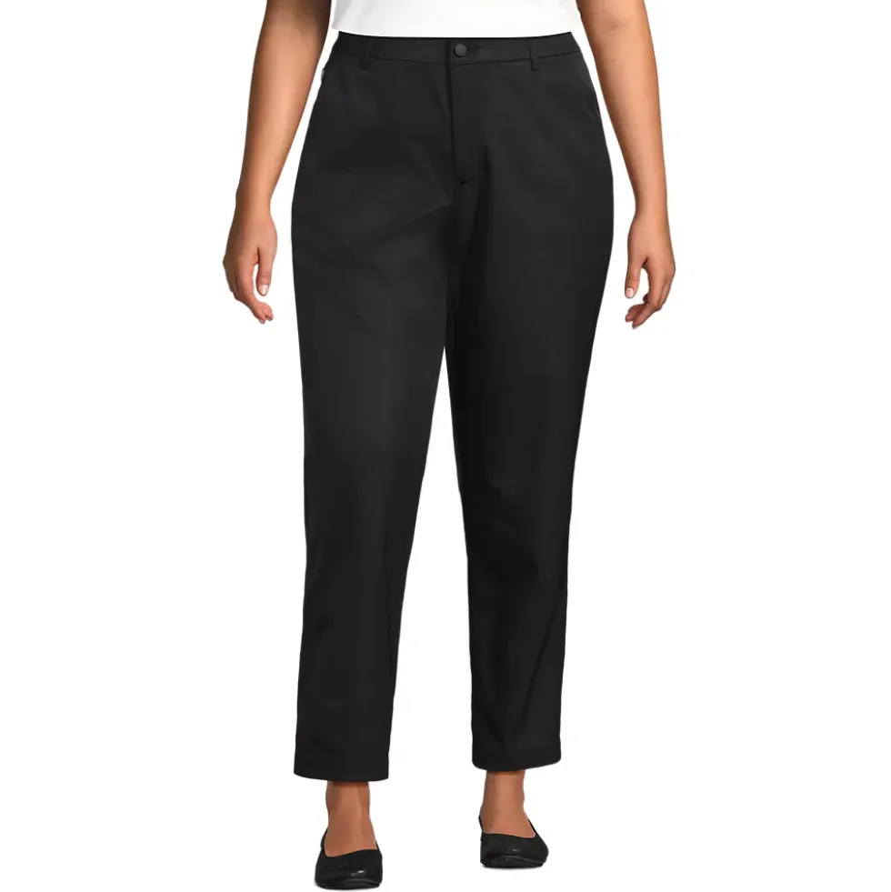 School Uniform Women's Performance Chino Straight Leg Pants