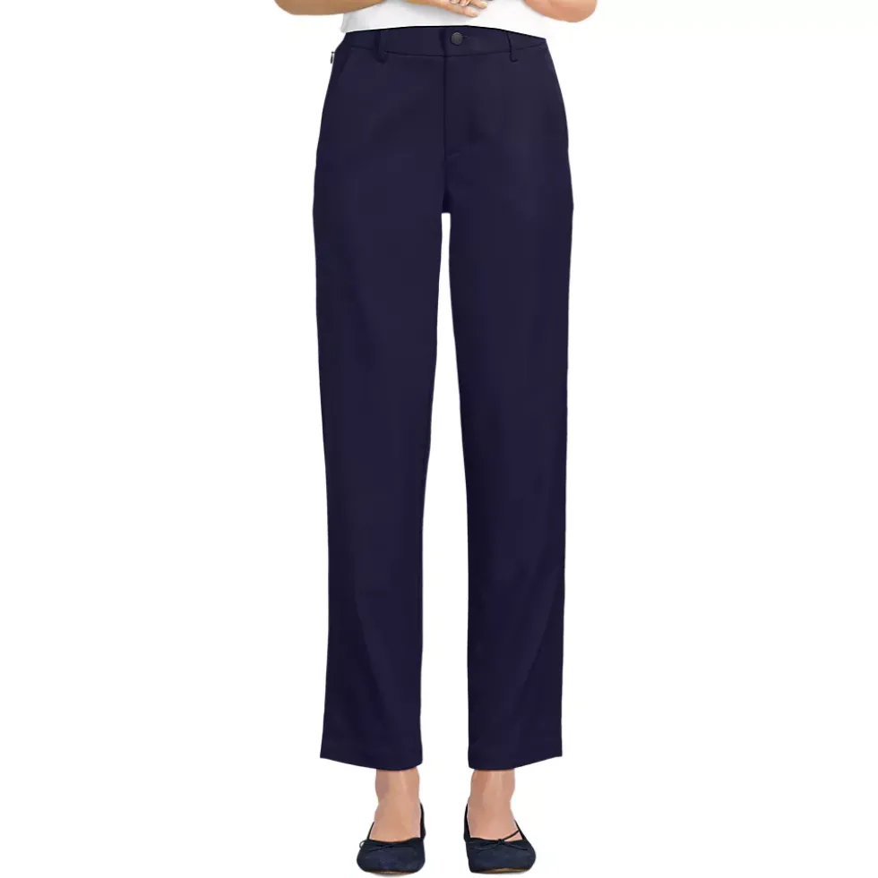 School Uniform Women's Performance Chino Straight Leg Pants