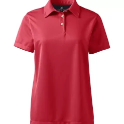 School Uniform Women's Plus Size Short Sleeve Active Pique Polo