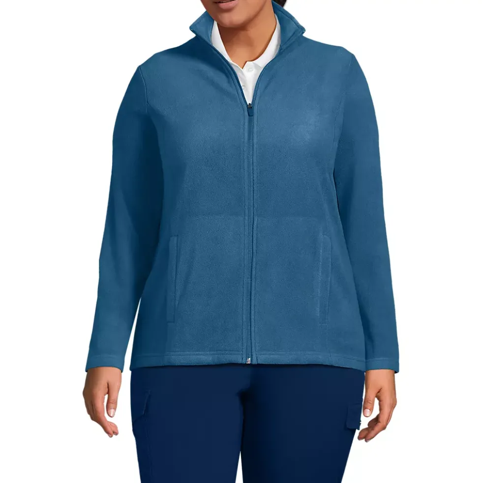 School Uniform Women's Plus Size Thermacheck 100 Fleece Jacket