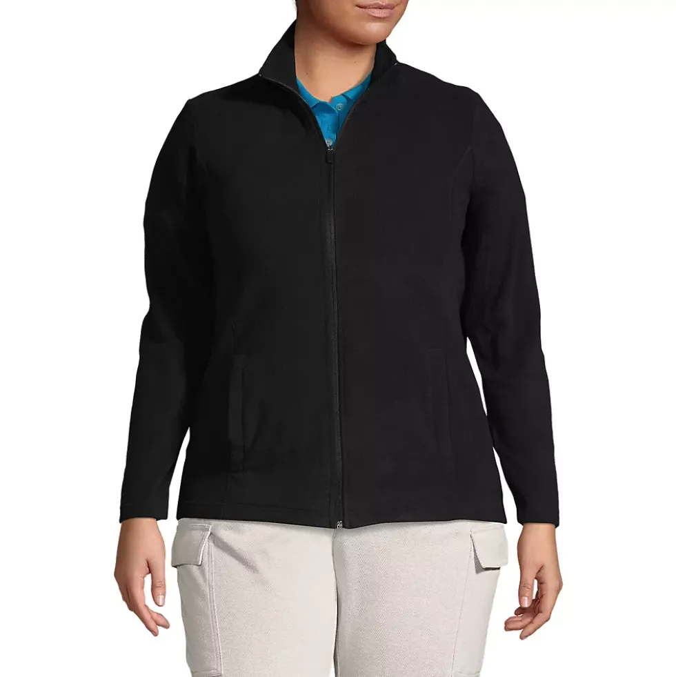 School Uniform Women's Plus Size Thermacheck 100 Fleece Jacket