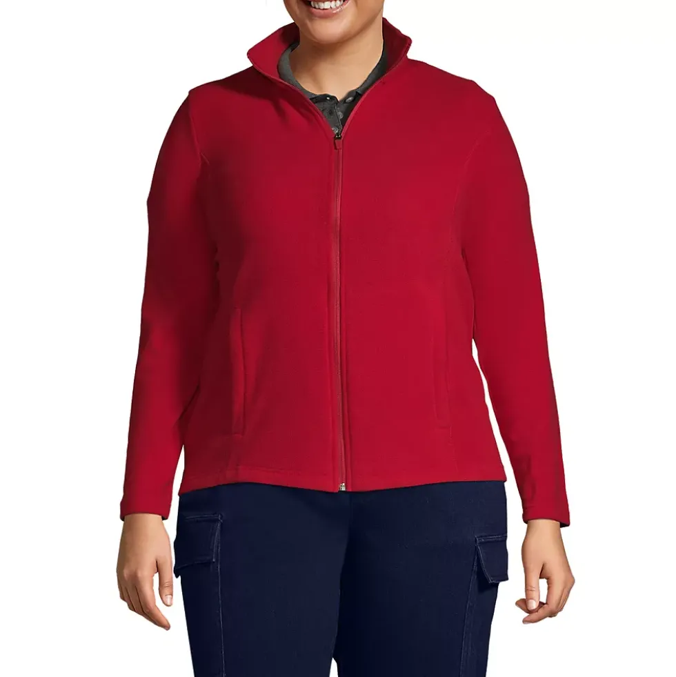 School Uniform Women's Plus Size Thermacheck 100 Fleece Jacket
