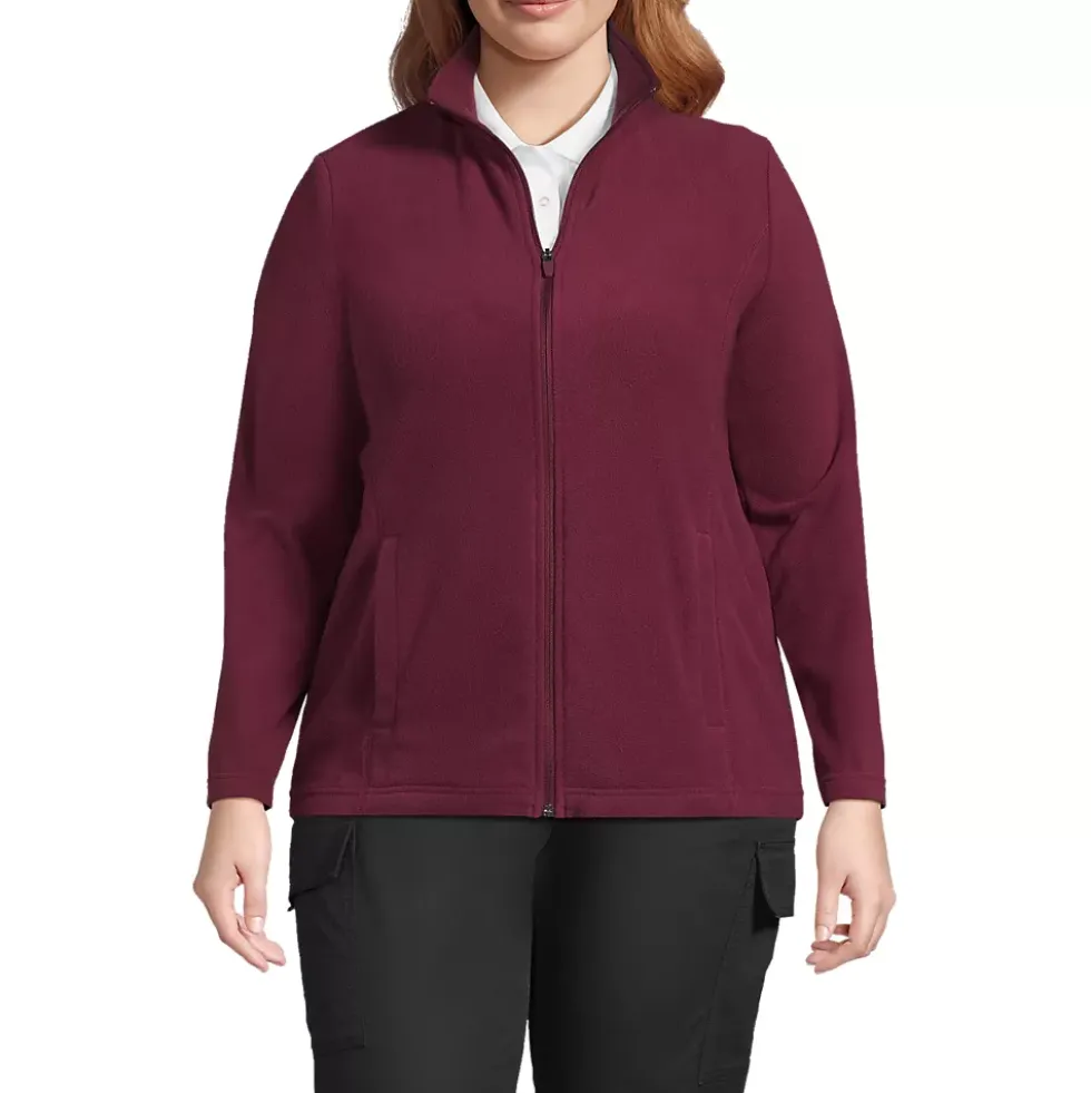 School Uniform Women's Plus Size Thermacheck 100 Fleece Jacket