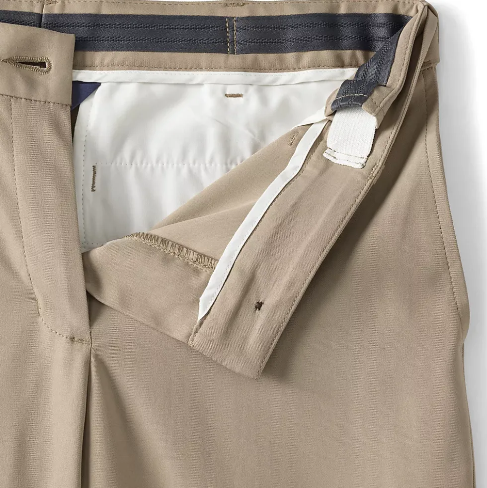 School Uniform Women's Recycle Active Chino Comfort Waist Straight Leg Pants