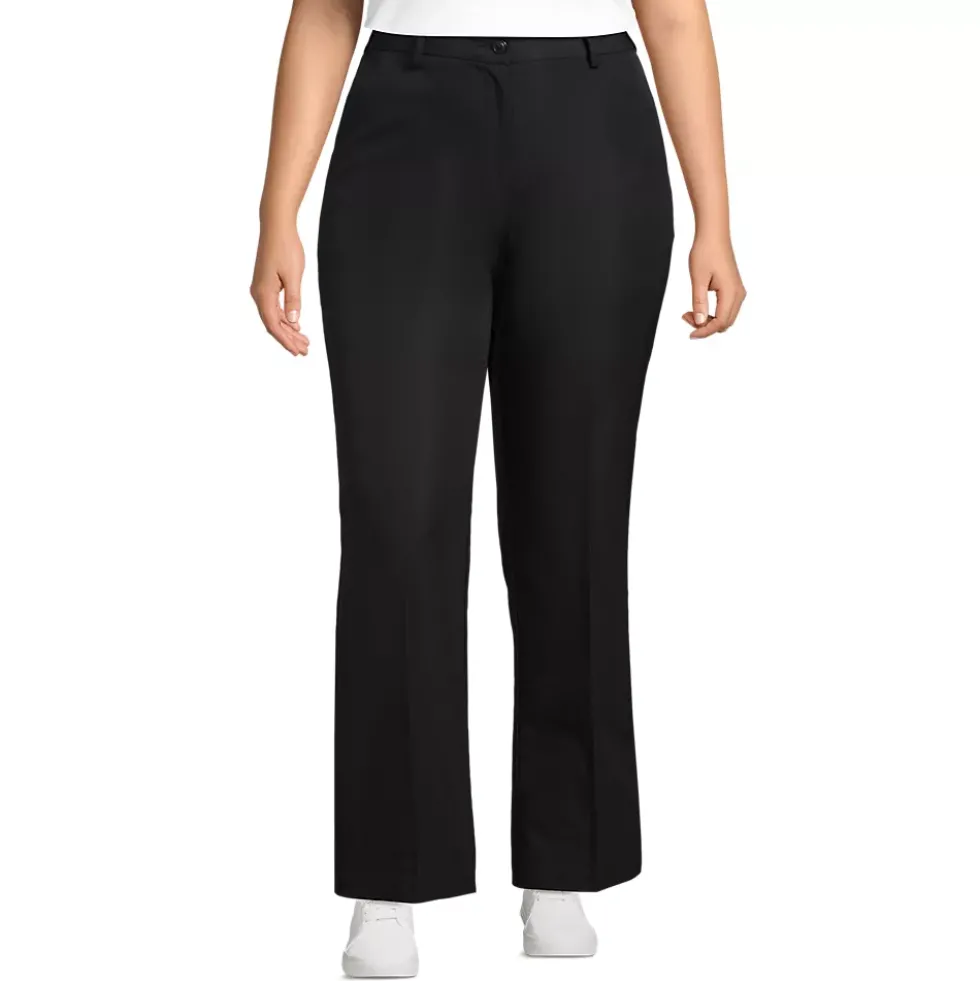 School Uniform Women's Recycle Active Chino Comfort Waist Straight Leg Pants