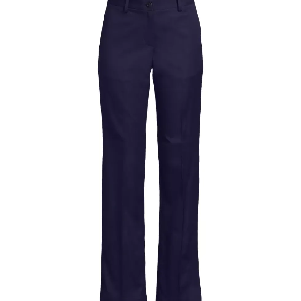 School Uniform Women's Recycle Active Chino Comfort Waist Straight Leg Pants