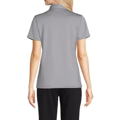 School Uniform Women's Short Sleeve Rapid Dry Sport Neck Polo Shirt