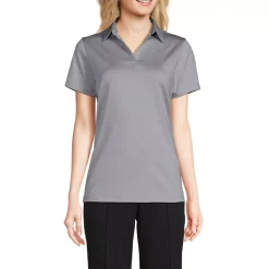 School Uniform Women's Short Sleeve Rapid Dry Sport Neck Polo Shirt