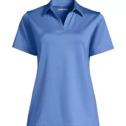 School Uniform Women's Short Sleeve Rapid Dry Sport Neck Polo Shirt
