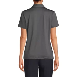 School Uniform Women's Short Sleeve Rapid Dry Sport Neck Polo Shirt