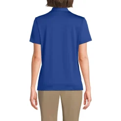 School Uniform Women's Short Sleeve Rapid Dry Sport Neck Polo Shirt