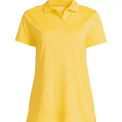 School Uniform Women's Short Sleeve Polyester Polo Shirt