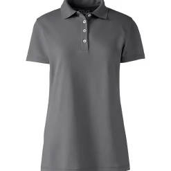 School Uniform Women's Short Sleeve Polyester Polo Shirt