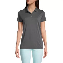 School Uniform Women's Short Sleeve Polyester Polo Shirt