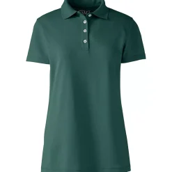 School Uniform Women's Short Sleeve Polyester Polo Shirt