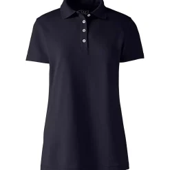 School Uniform Women's Short Sleeve Polyester Polo Shirt