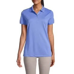 School Uniform Women's Short Sleeve Polyester Polo Shirt