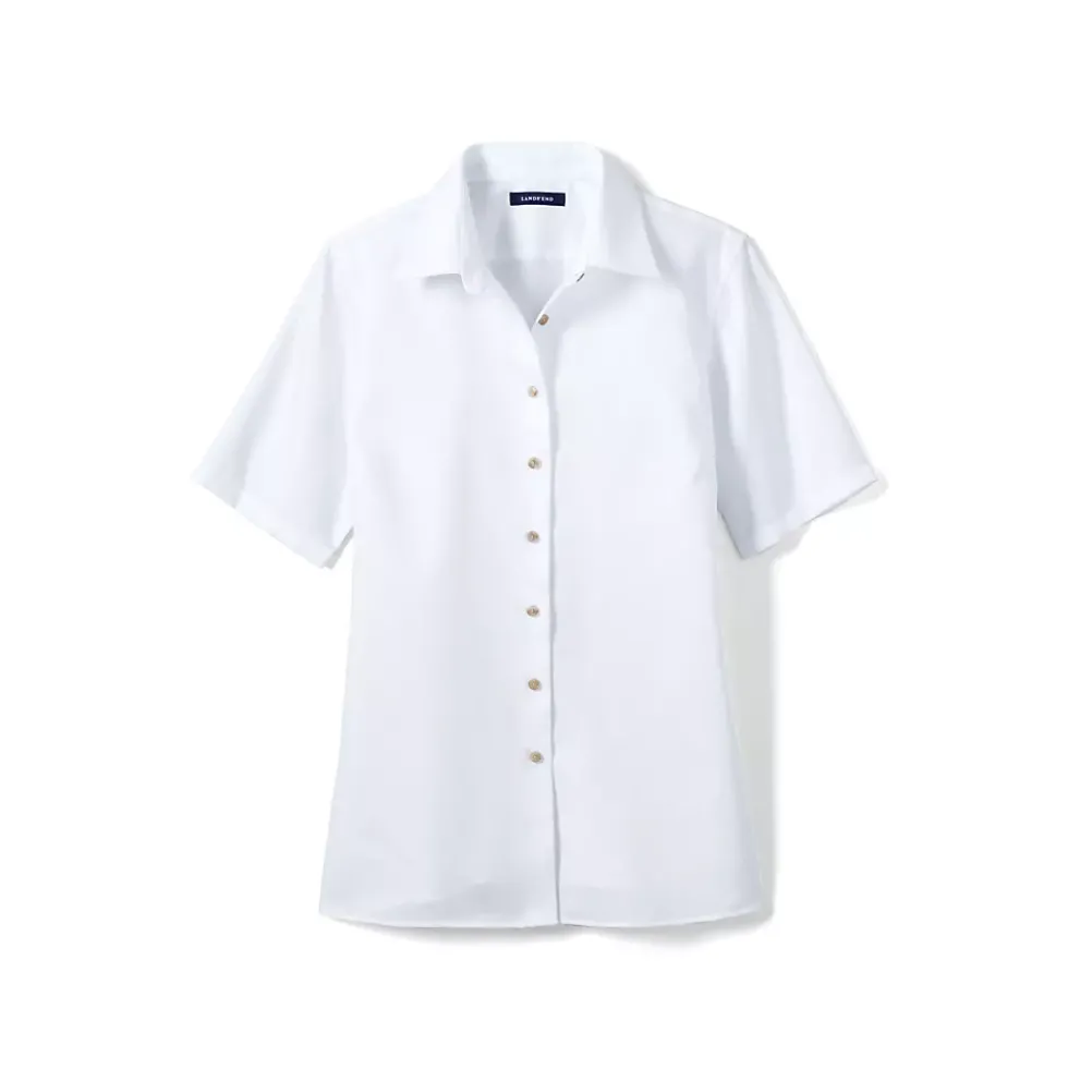 School Uniform Women's Short Sleeve Performance Twill Shirt
