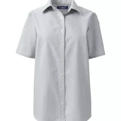 School Uniform Women's Short Sleeve Oxford Shirt