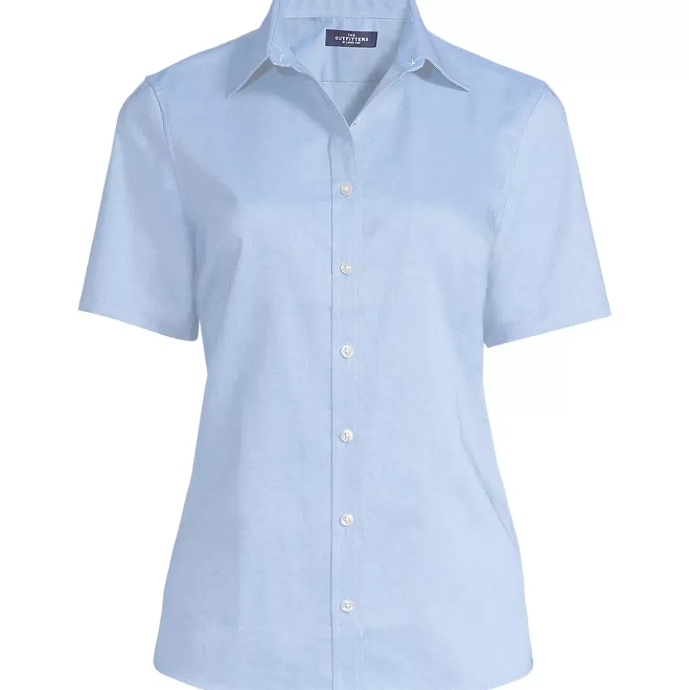 School Uniform Women's Short Sleeve Oxford Shirt