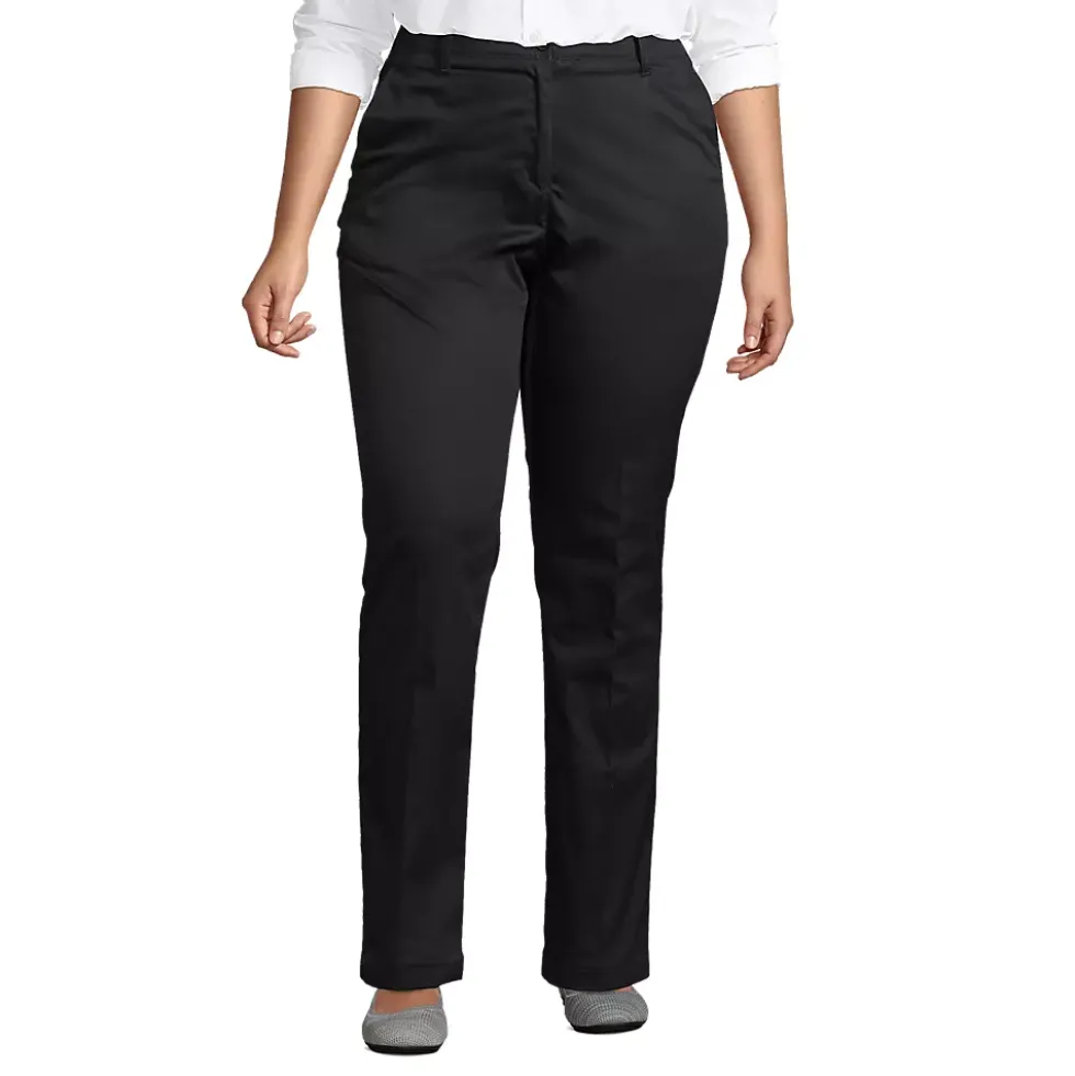 School Uniform Women's Slim Leg Chino Pants