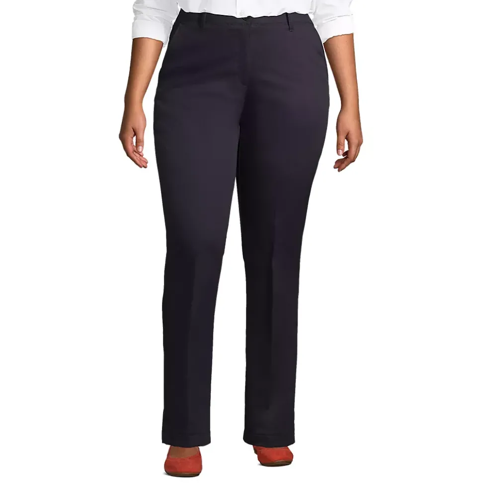 School Uniform Women's Slim Leg Chino Pants