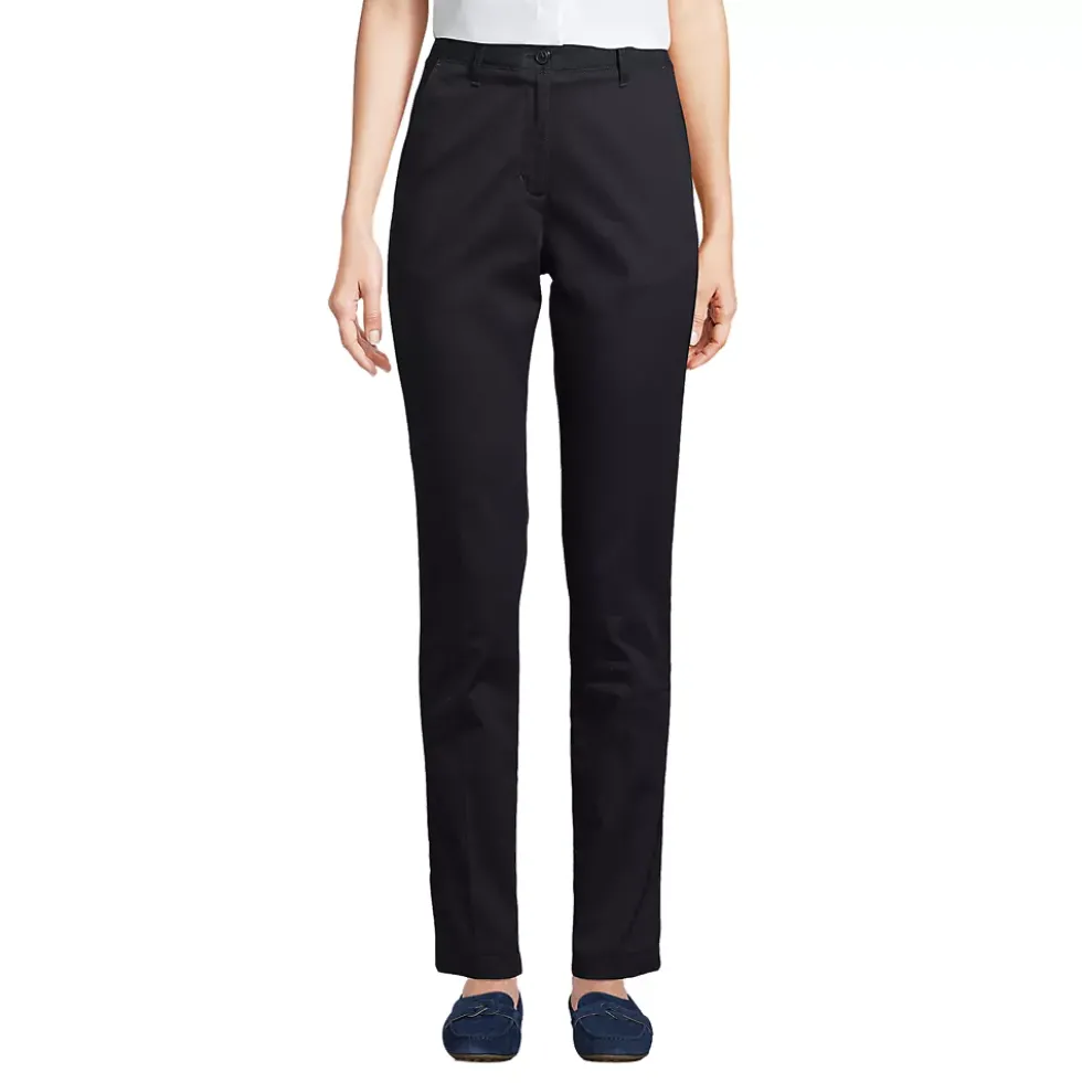 School Uniform Women's Slim Leg Chino Pants