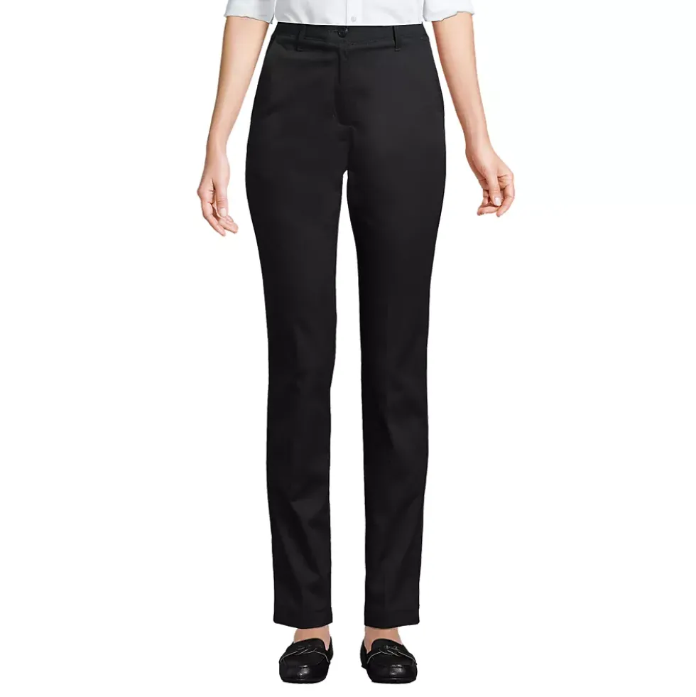 School Uniform Women's Slim Leg Chino Pants