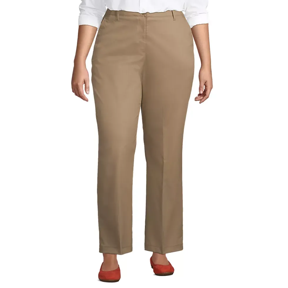 School Uniform Women's Straight Leg Chino Pants
