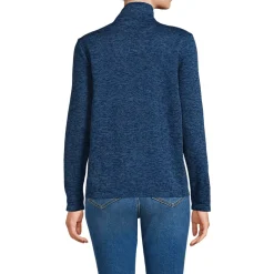 School Uniform Women's Sweater Fleece Zip Front Jacket