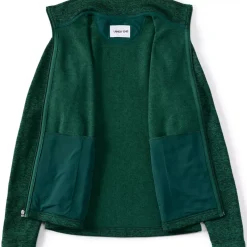 School Uniform Women's Sweater Fleece Zip Front Jacket