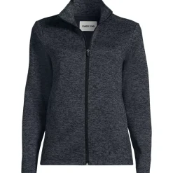 School Uniform Women's Sweater Fleece Zip Front Jacket