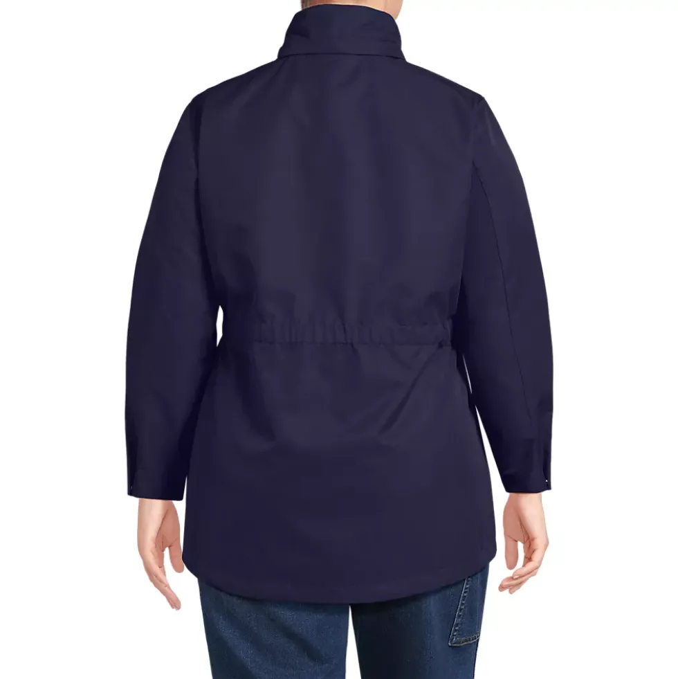 School Uniform Women's System Hooded Shell Jacket