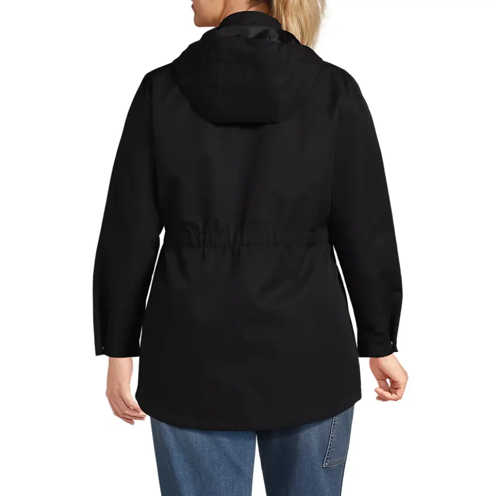 School Uniform Women's System Hooded Shell Jacket