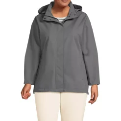 School Uniform Women's System Hooded Shell Jacket