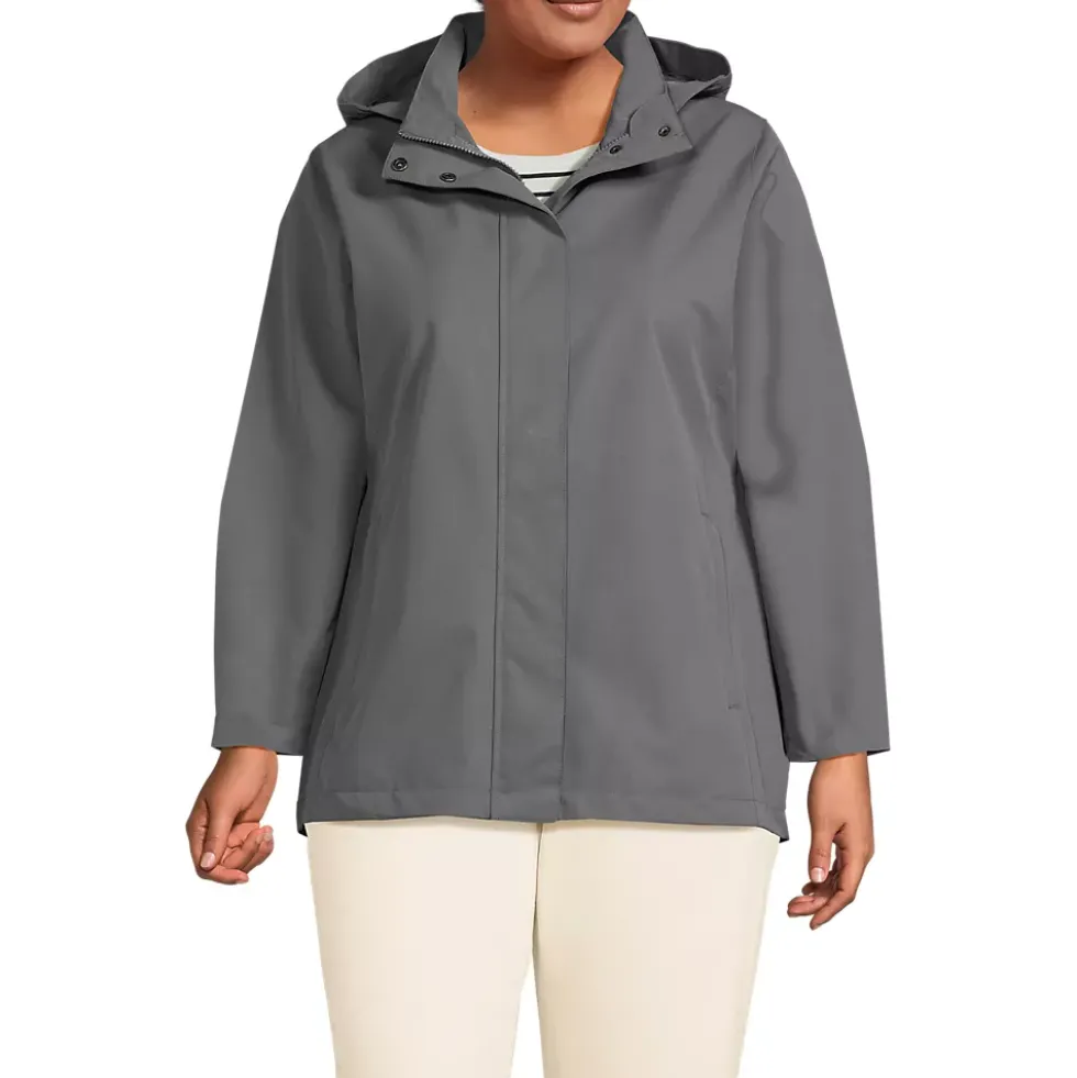 School Uniform Women's System Hooded Shell Jacket