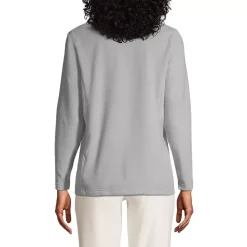 School Uniform Women's Thermacheck 100 Fleece Quarter Zip Pullover Top