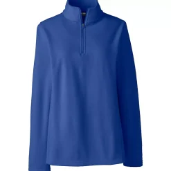 School Uniform Women's Thermacheck 100 Fleece Quarter Zip Pullover Top
