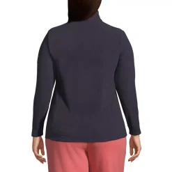 School Uniform Women's Thermacheck 100 Fleece Quarter Zip Pullover Top
