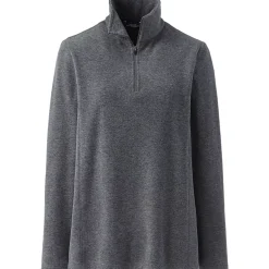 School Uniform Women's Thermacheck 100 Fleece Quarter Zip Pullover Top