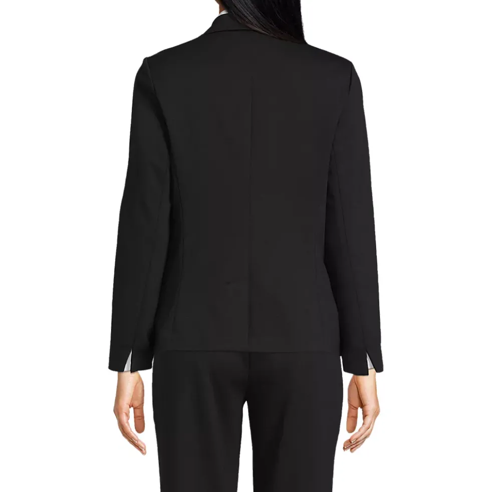 School Uniform Women's Two Button Ponte Blazer