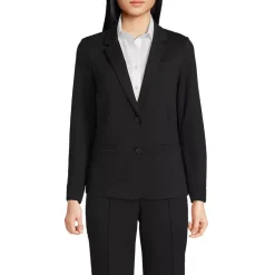School Uniform Women's Two Button Ponte Blazer