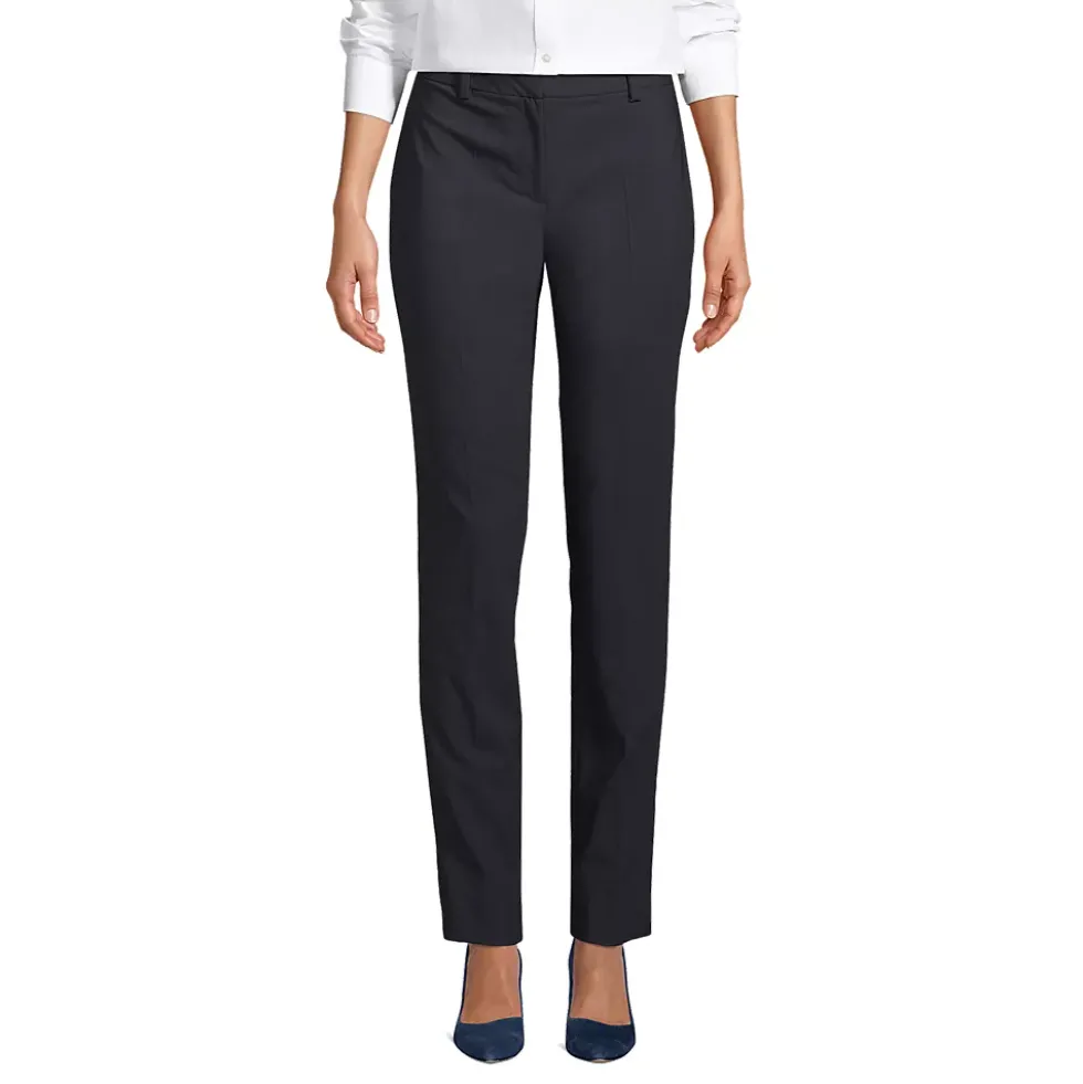 School Uniform Women's Washable Wool Slim Pants