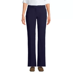 School Uniform Women's Washable Wool Straight Modern Pants