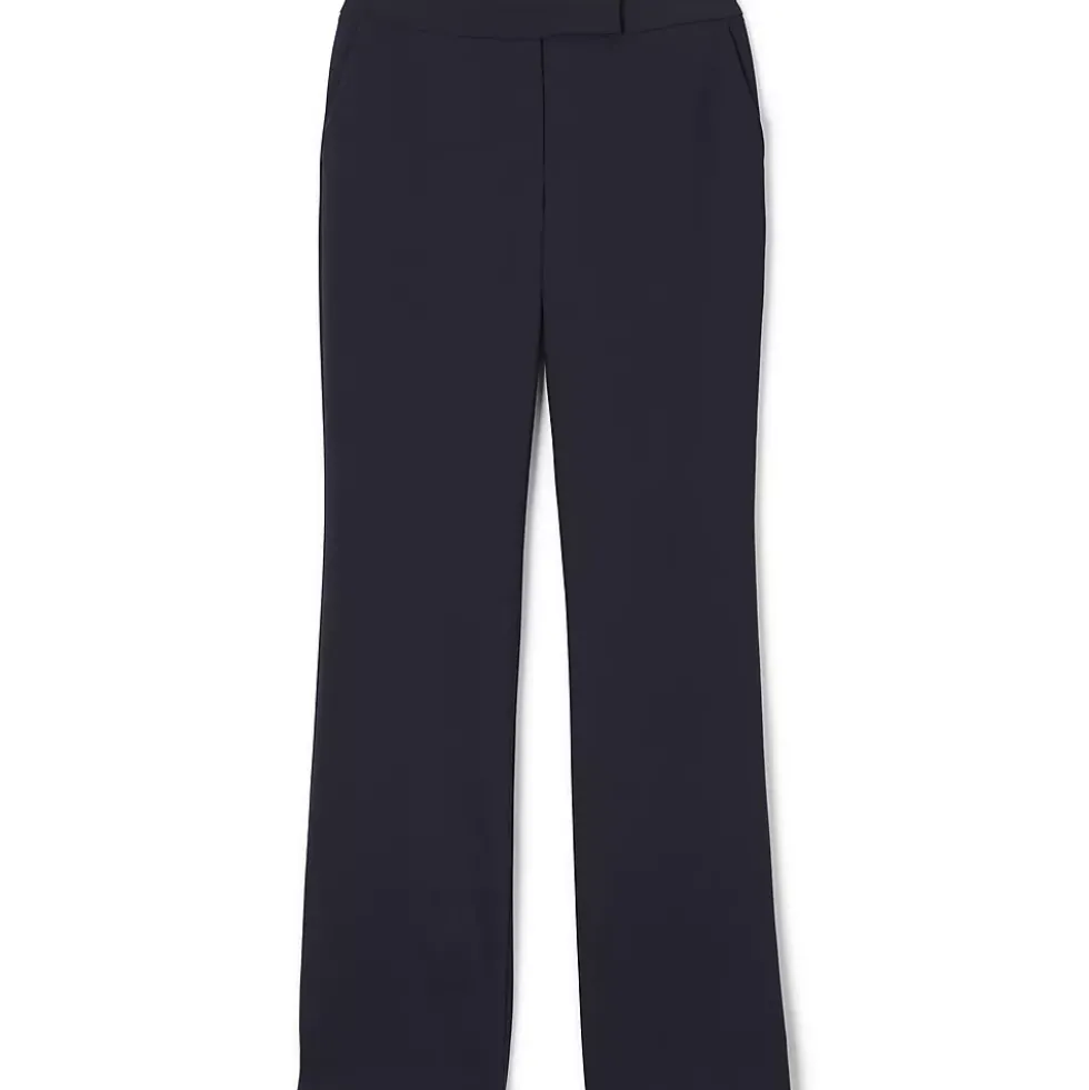 School Uniform Women's Washable Wool Straight Modern Pants
