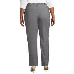 School Uniform Women's Washable Wool Straight Modern Pants