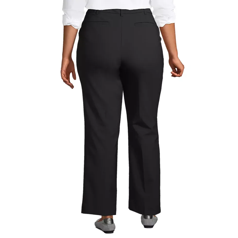 School Uniform Women's Washable Wool Plain Comfort Trousers