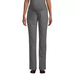 School Uniform Women's Washable Wool Maternity Straight Leg Pants