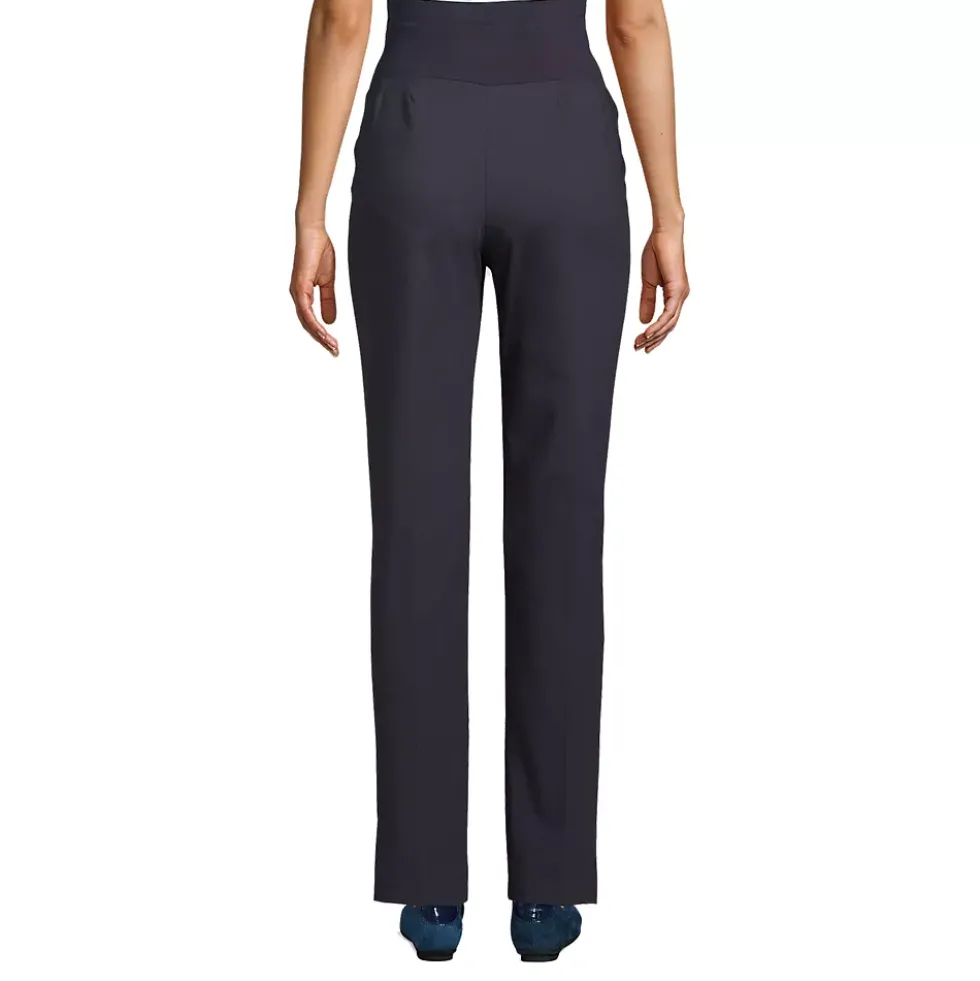 School Uniform Women's Washable Wool Maternity Straight Leg Pants